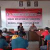 Kapolsek Bebandem Polres Gelar Jum’at Curhat, di Kantor Desa Sibetan Kec. Bebandem