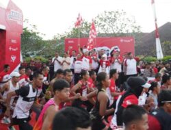 Kapolda Babel Ikut Meriahkan Tins Half Marathon 2025