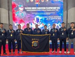 Tim Taekwondo Polda Bali Menorehkkn Prestasi Gemilang, di Kejuaraan Mandiri Series 2025