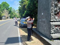 Jaga Situasi Kamtibmas Kondusif,  Polres Jembrana Melalui Polsek Gilimanuk, Gelar Patroli Barcode 