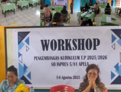 Workshop Pengembangan Kurikulum T.P 2025/2026 SD Inpres 5/81 Apela