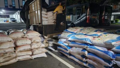 Polda Babel Gagalkan Penyalahgunaan 24 Ton Pupuk Subsidi, 2 Truk Dan Sopir Diamankan