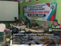Babinsa Hadiri Rapat Perubahan APBD Desa Gayo Murni