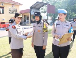 Pekan Disiplin Warnai Semangat Polwan Polres Labuhanbatu Sambut HUT ke-77