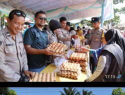 Pangan Murah Polres Beltim Ludes dalam 30 Menit di Kelapa Kampit Detikperistiwa.co.id
