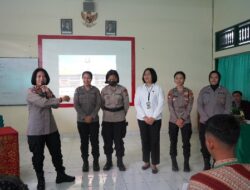 Melalui Goes To School, Polwan Ajak Generasi Muda Berprestasi Tanpa Narkoba