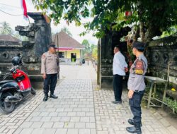 Jaga Keamanan dan Ketertiban Masyarakat, Polsek Selat Meningkatkan Patroli
