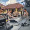 Usai Berikan Arahan, Kapolres Karangasem Lakukan Pengecekan Kendaraan Water Cannon dan Peralatan Dalmas
