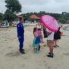 Satpolairud Polres Karangasem Tingkatkan Patroli, Menjaga Keamanan Kawasan Wisata Pantai Padangbai