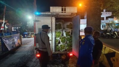 Sat Polairud Polres Karangasem Perketat Pengawasan, di Pelabuhan Padangbai
