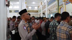 Polres Aceh Tengah Gelar Shalat Gaib dan Doa Bersama untuk Almarhum Affan Kurniawan