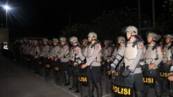 Polres Karangasem Gelar Apel Siaga Satu, Mengantisipasi Aksi Unjuk Rasa di Wilayah Bali