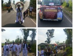 Semarak Pawai Festival Budaya Karnaval Dalam Rangka Memperingati HUT Kemerdekaan RI Ke 80 Di Desa Rowotamtu kecamatan Rambipuji