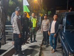 TNI-Polri Bersatu Hadir di Tengah Masyarakat, Patroli Malam Jaga Kondusifitas di Aceh Tengah