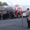 Menyikapi Perkembangan Situasi Nasional, Polres Karangasem Gelar Apel Siaga 