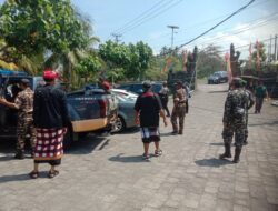 Jaga Stabilitas Keamanan dan Ketertiban Masyarakat, Polsek Pekutatan Gelar Patroli Gabungan TNI/Polri, Banser, Pecalang dan Linmas