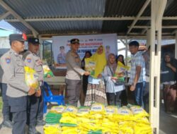 Polres Aceh Tengah Salurkan 15 Ton Beras SPHP Lewat Gerakan Pangan Murah Sambut HUT ke-80 RI