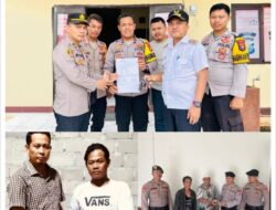 Jajaran Polres Mesuji Kembali Menerima Penyerahan 3 Pucuk Senjata Api Rakitan