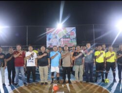 Dalam Rangka Memperingat Hari Ulang Tahun Kemerdekaan Yang Ke 80 Tahun, Jajaran Polres Mesuji Melaksana Kan Pertandingan Futsal