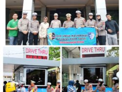 Ratusan Sak Beras Habis Terjual di Program Gerakan Pangan Murah Polri (GPMP) Sie STNK Polda Sulsel