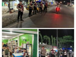 Cegah Tindak Kejahatan Sat Samapta Polres Mesuji Melaksanakan Patroli Saat Dini Hari
