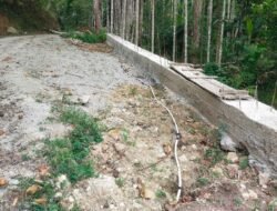 Proyek TPT Diduga Terbengkalai, Kepala Desa Setie Bungkam Saat Dikonfirmasi