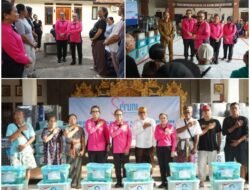Peduli Sesama, Ketua Umum Bhayangkari Salurkan Bantuan untuk Masyarakat Terdampak Banjir di Bali