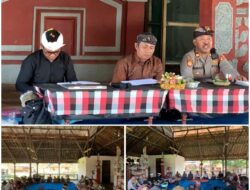 Melalui Giat Jum’at Curhat, Waka Polsek Bebandem Ajak Warga Jaga Kamtibmas