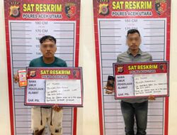 Dua Pemuda di Tanah Luas Aceh Utara Tertangkap Tangan Main Judi Online di Mobil Kopi Dua Pemuda
