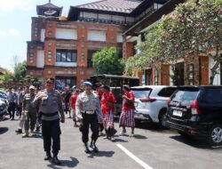 Sipropam Polres Karangasem Lakukan Pengecekan dan Pengawasan, Personel yang Terlibat Giat Patroli Skala Besar