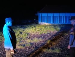 Jaga Kondusifitas Wilayah, Polsek Selat Intensifkan Blue Light Patrol