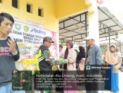 Babinsa Koramil 07/Atu Lintang Gelar Gerakan Pangan Murah di Desa Tanoh Abu