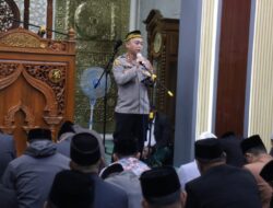 Kapolres Aceh Tengah Ajak Masyarakat Jaga Persatuan dan Tidak Mudah Terprovokasi dalam Rabu Berkah di Masjid Quba