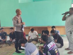 Kapolsek Celala Sosialisasi Bahaya Narkoba hingga Judi Online kepada Pemuda dan Masyarakat
