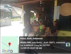 Babinsa Koramil 09/Ketol Gelar Komsos dengan Warga Kala Ketol