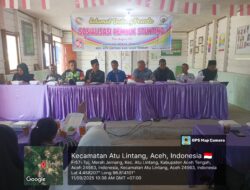 Babinsa Hadiri Sosialisasi Stunting di Desa Merah Jernang