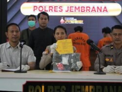 Usai Tempel Paket Pesanan, Kurir Langsung Disergap Tim Opsnal Sat Narkoba Polres Jembrana