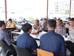 Ngopi Pagi Bareng, Kapolres Aceh Tengah Bersama Bawaslu dan Masyarakat Bangun Sinergi Kamtibmas