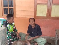 Babinsa Koramil 06/Jagong Gelar Komsos Bersama Warga Desa Jagong Jeget