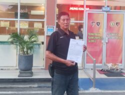 Dianggap Menghalang – Halangi Tugas Wartawan, Bendahara IWO Indonesia Muara Enim Resmi Lapor Ke Polisi.