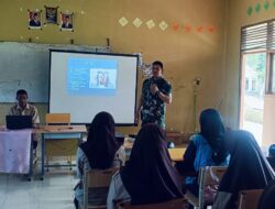 Koramil 05/Linge Gelar Wasbang di SMAN 18 Takengon, Tanamkan Cinta NKRI
