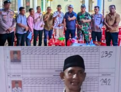 Hasan Basri ( Agam Jarwal ) unggul.pada pilchiksung Desa ( Gampong ) Pulo Ara Geudong Teungoh