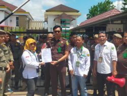 Massa PROGAN Desak Kejari Banyuasin Usut Dugaan Kejanggalan SIMBG PT SAP