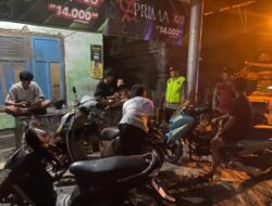 Cegah Tindak Kejahatan dan Ciptakan Stabilitas Keamanan yang Kondusif, Polsek Manggis Intensif Patroli Malam