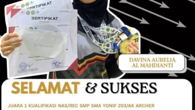 Davina Aurelia Al-Mahdianti Guncang Kejuaraan Panahan, Borong Tiga Gelar Juara Sekaligus!