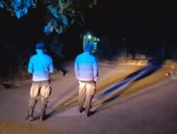 Ciptakan Situasi Kondusif, Polsek Selat Gelar Blue Light Patrol di Sejumlah Titik Rawan