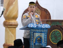 Safari Subuh Kapolres Aceh Tengah: Ajak Jamaah Tidak Mudah Terprovokasi, Waspada Hoax dan Penipuan