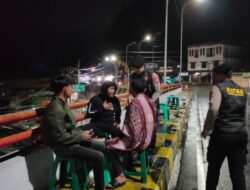 Patko Presisi Polres Aceh Tengah Hadir Ciptakan Rasa Aman Lewat Patroli Malam Hari