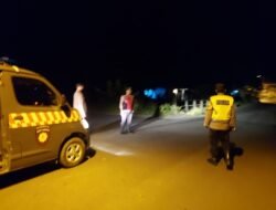 Antisipasi dan Cegah Gangguan Kamtibmas, Polsek Bebandem Intensifkan Blue Light Patrol 