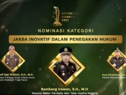 Bambang Irawan Perwakilan Jaksa Kejati Lampung Terima Penghargaan 3 Besar Nasional Adhyaksa Awards 2025
